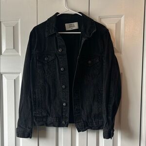 Sundays Forever Black Jean Jacket
